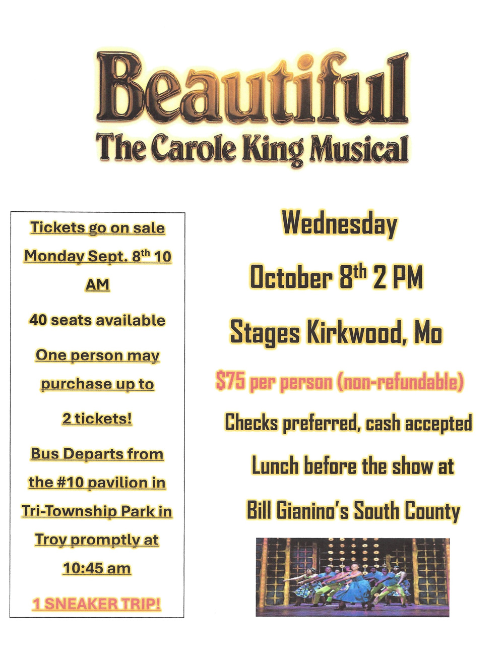 Beautiful - The Carole King Musical