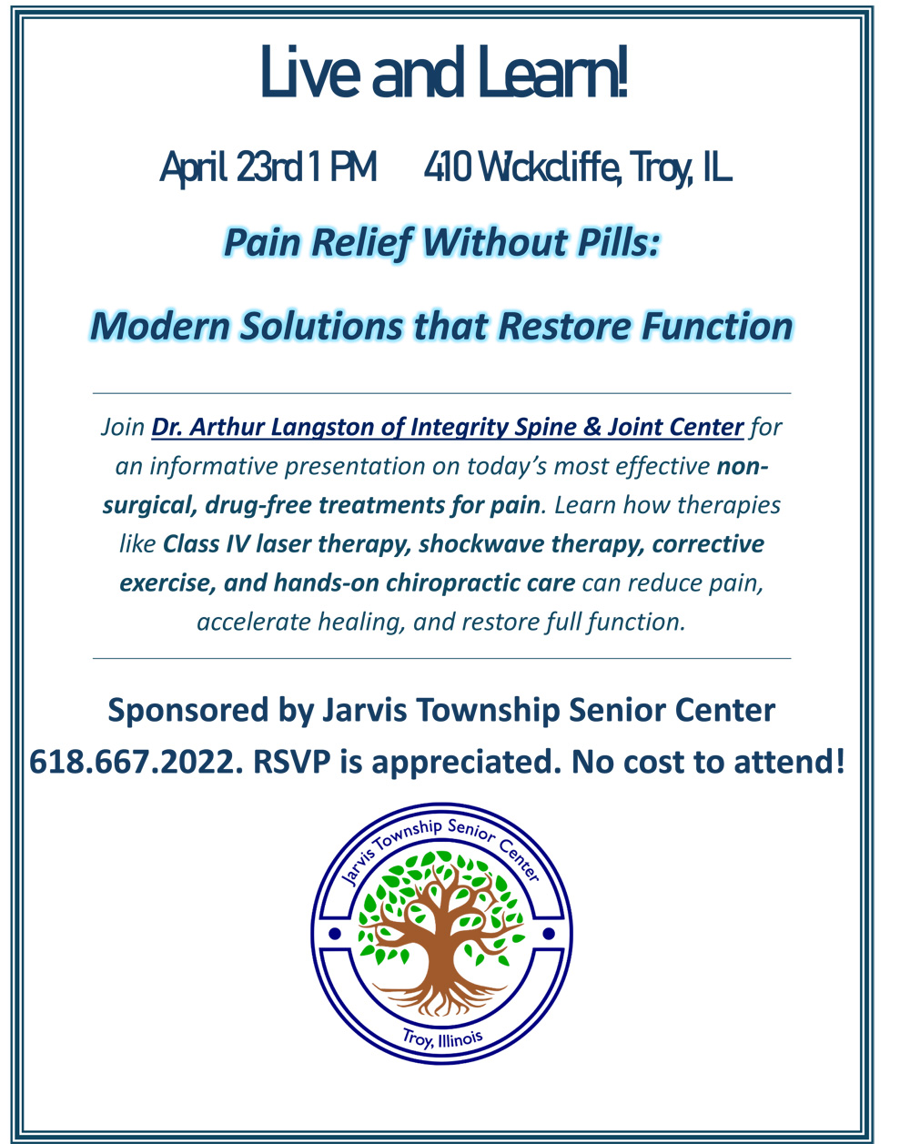 April Live and Learn